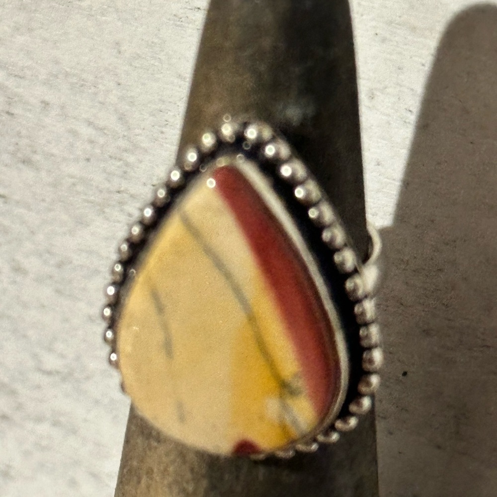 Mookite Jasper Ring